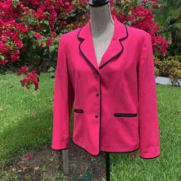 Patchington Hot Pink Blazer - Picture 8 of 15